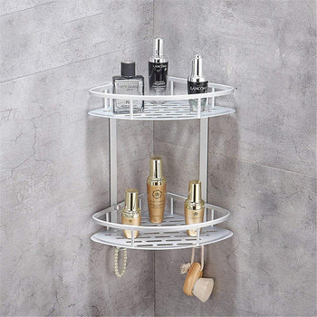 2 Tier Aluminum Bathroom corner