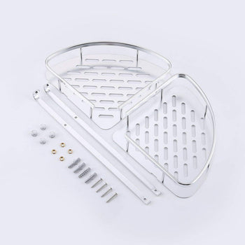 2 Tier Aluminum Bathroom corner