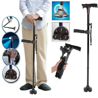 Magic Cane With Powerful Torch