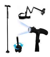 Magic Cane With Powerful Torch