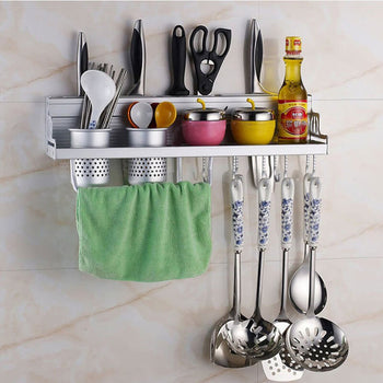 Multifunction Cooking Tools Storage Rack Holder Kitchen Organizer