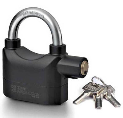 Security alarm lock