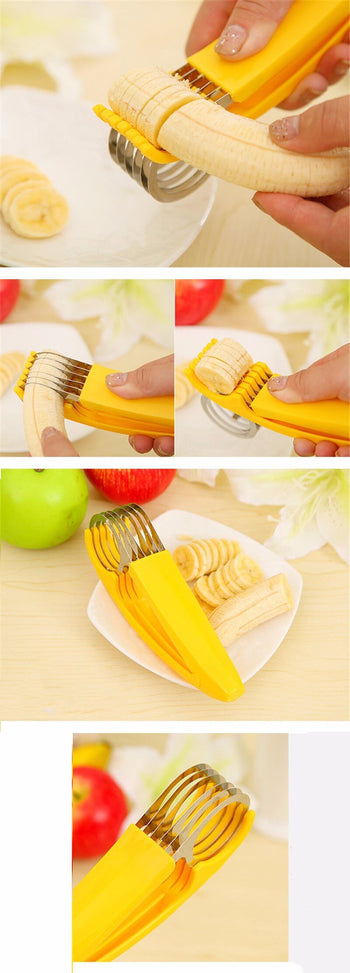 Stainless Steel Banana Fruit Cutter