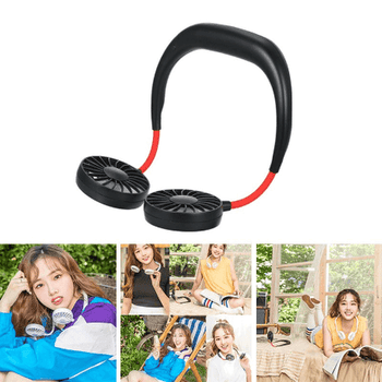 Wearable Neckband Mini Fan
