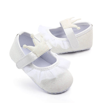 Crown fancy baby girls shoes